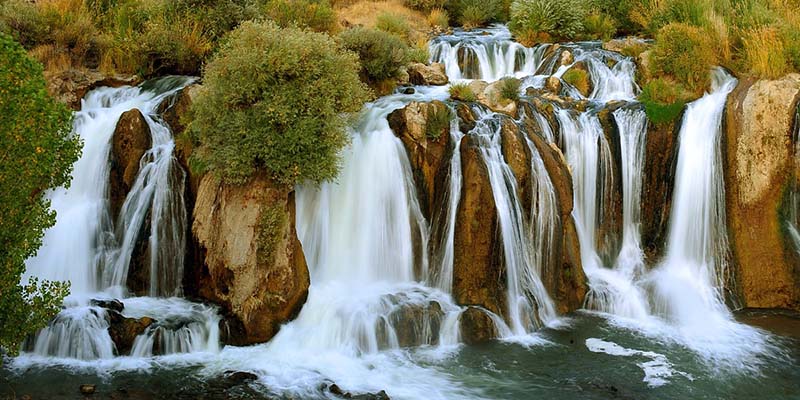 Moradieh waterfall in Van